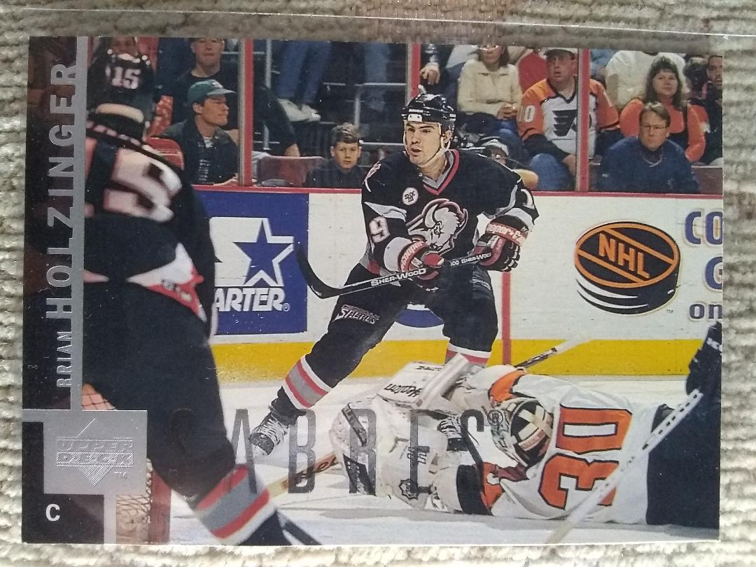 Brian Holzinger #15 Hockey Cards 1997 Upper Deck