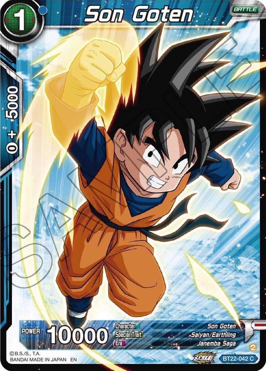 Son Goten BT22-042 Dragon Ball Super Critical Blow