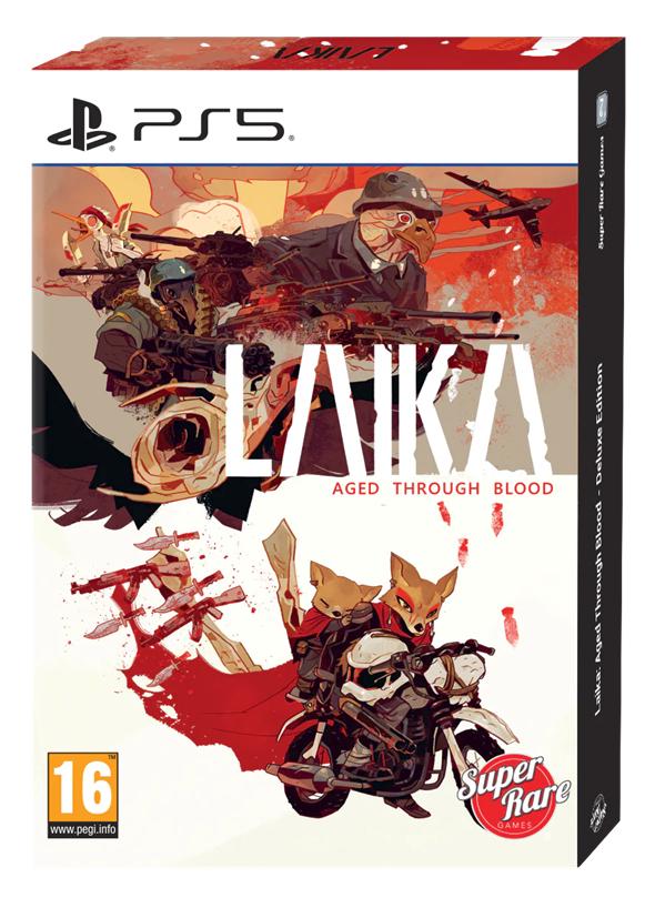 Carátula de Laika: Aged Through Blood Deluxe Edition para PS5 (edición PAL España)