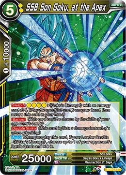 SSB Son Goku, at the Apex SD5-03 Dragon Ball Super Colossal Warfare