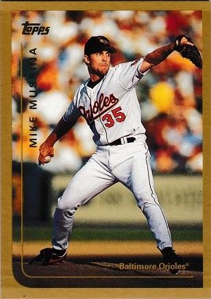 Mike Mussina #180 1999 Topps Baseball