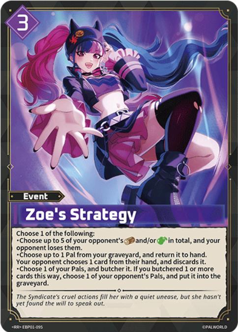 Zoe's Strategy #EBP01-095 Prices | PalWorld Dawn of Palpagos