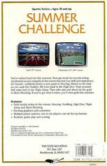 Thunder Mountain Release Back Cover | Summer Challenge: World Class Competition Atari ST
