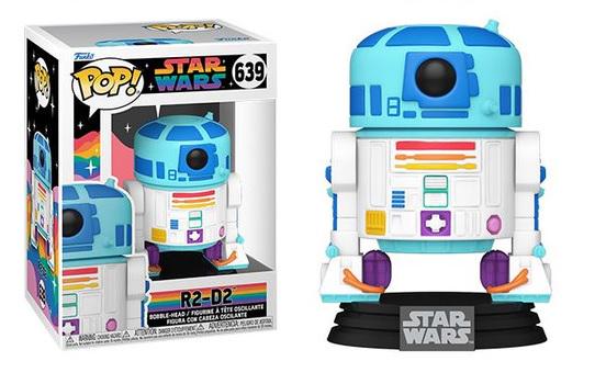 R2-D2 Pride 2023 #639 Funko POP Star Wars