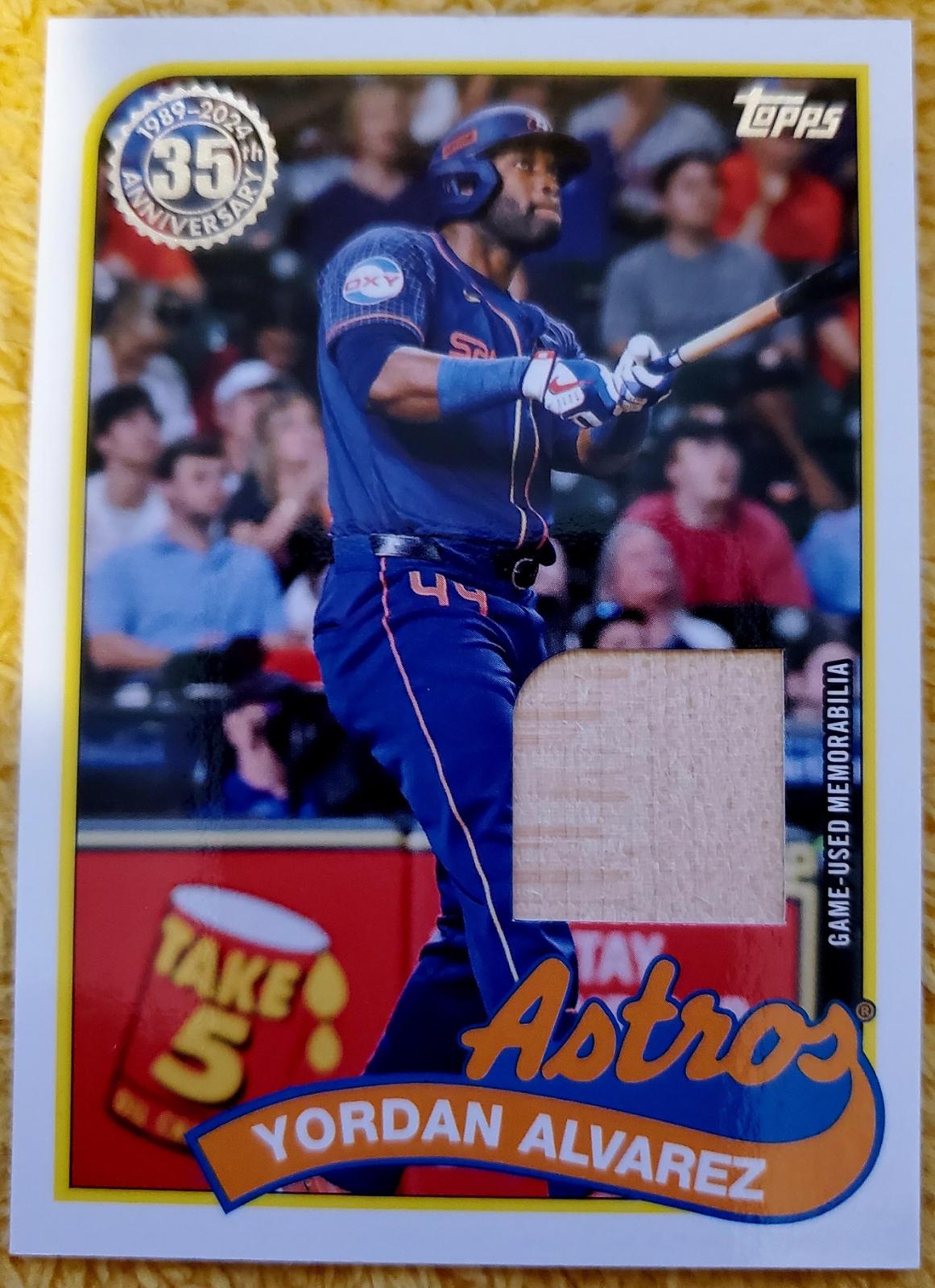Yordan Alvarez #89RU-YA
