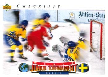 Checklist #221 1992 Upper Deck Hockey
