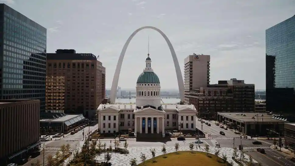 White Architecture Building