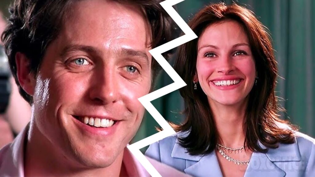 Julia Roberts (right) and her co-star are pictured together on a viral YouTube thumbnail.