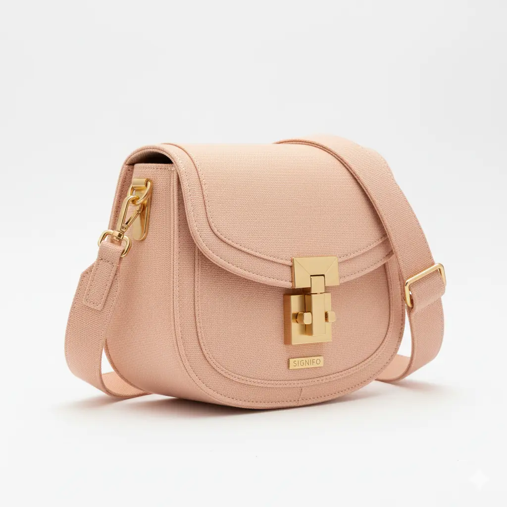 Tas modern dari kanvas polyester SIGNIFO berwarna gelap