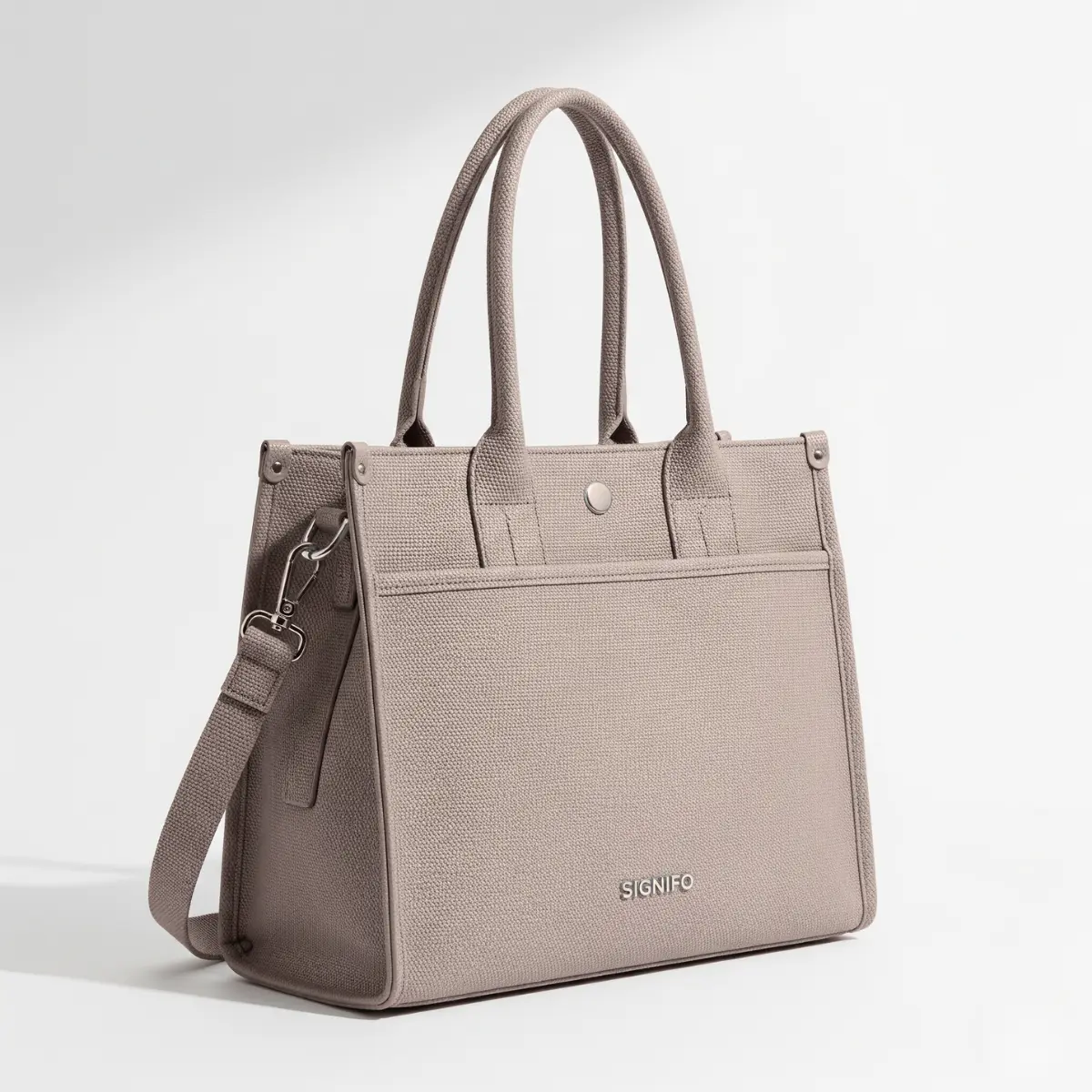 Tas tenang dari kanvas polyester yang elegan