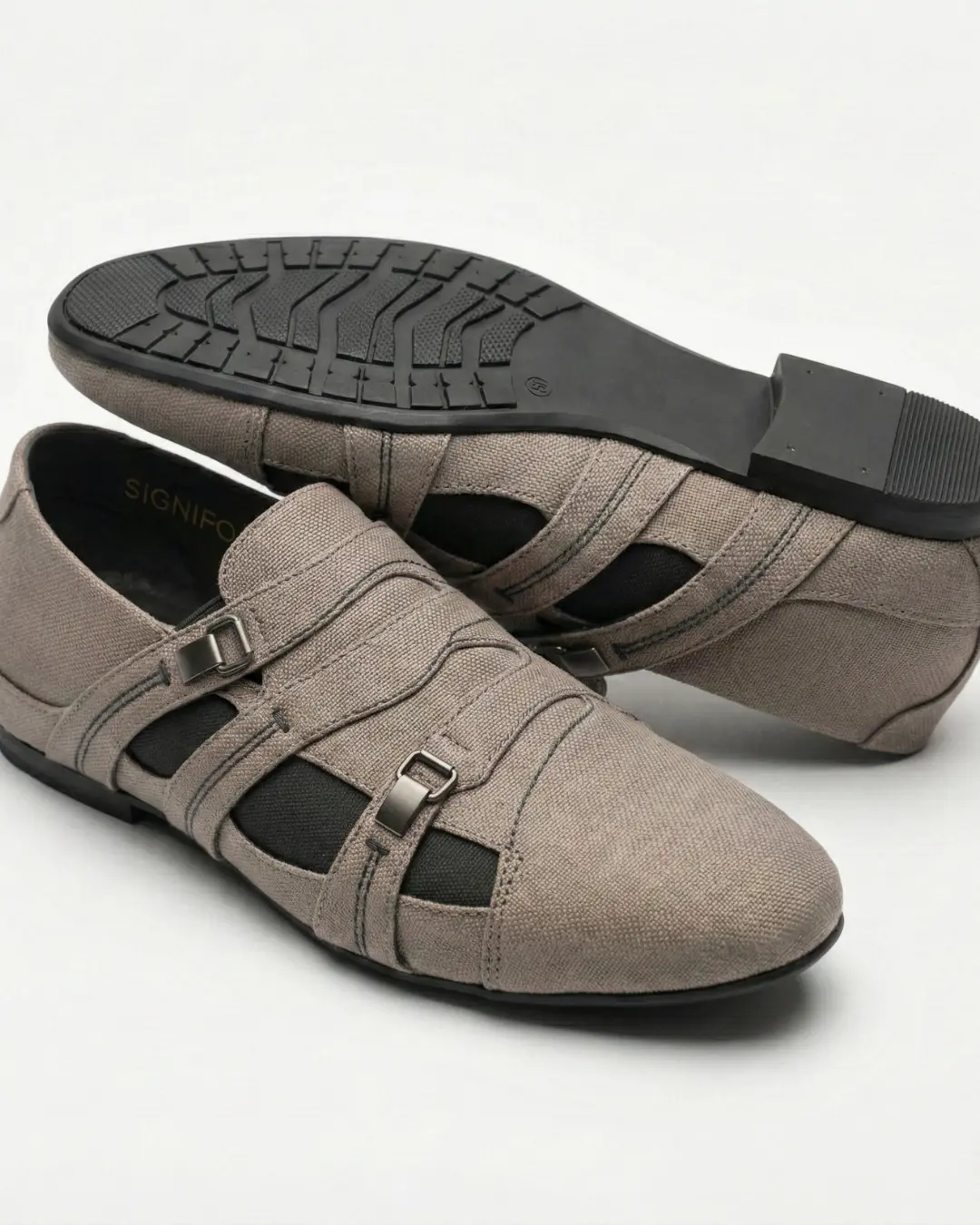 Tas kanvas polyester hitam modern