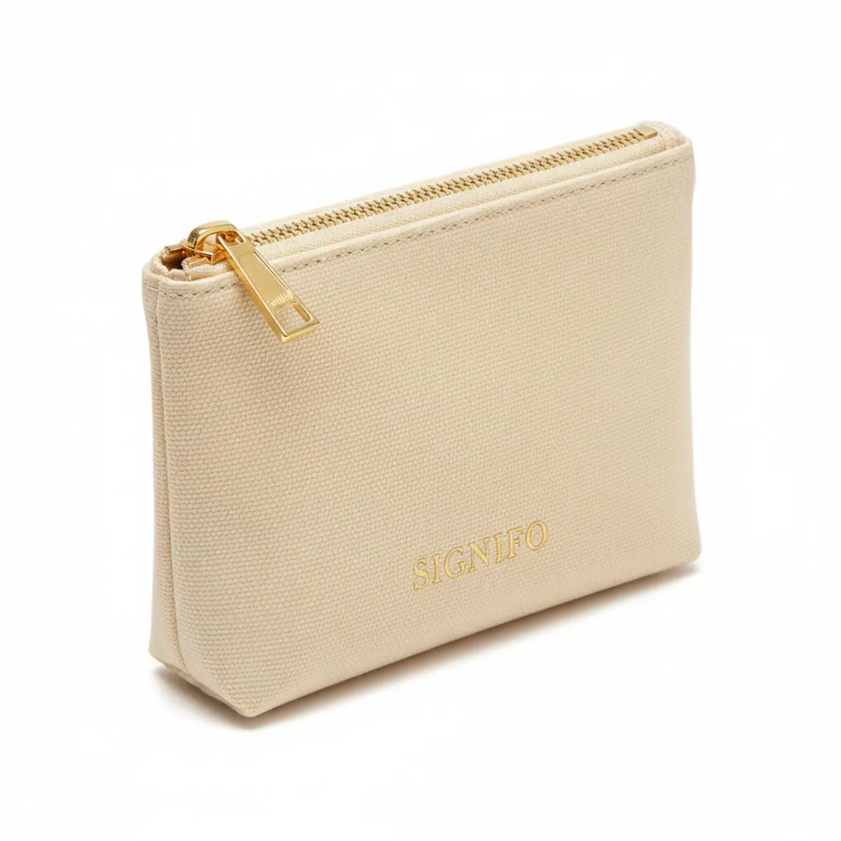 Dompet koin kecil warna light mocha