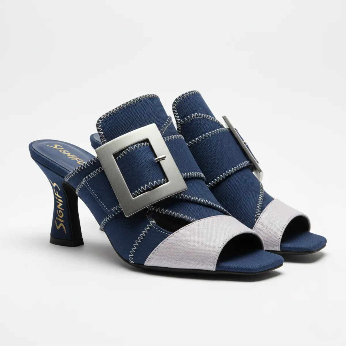 Close-up tekstur kain yang tahan lama dan elegan