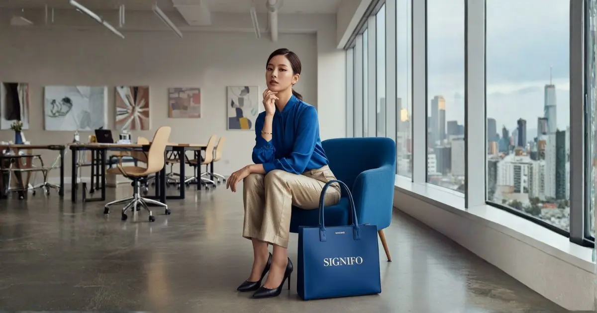 Kain Kanvas Royal Blue