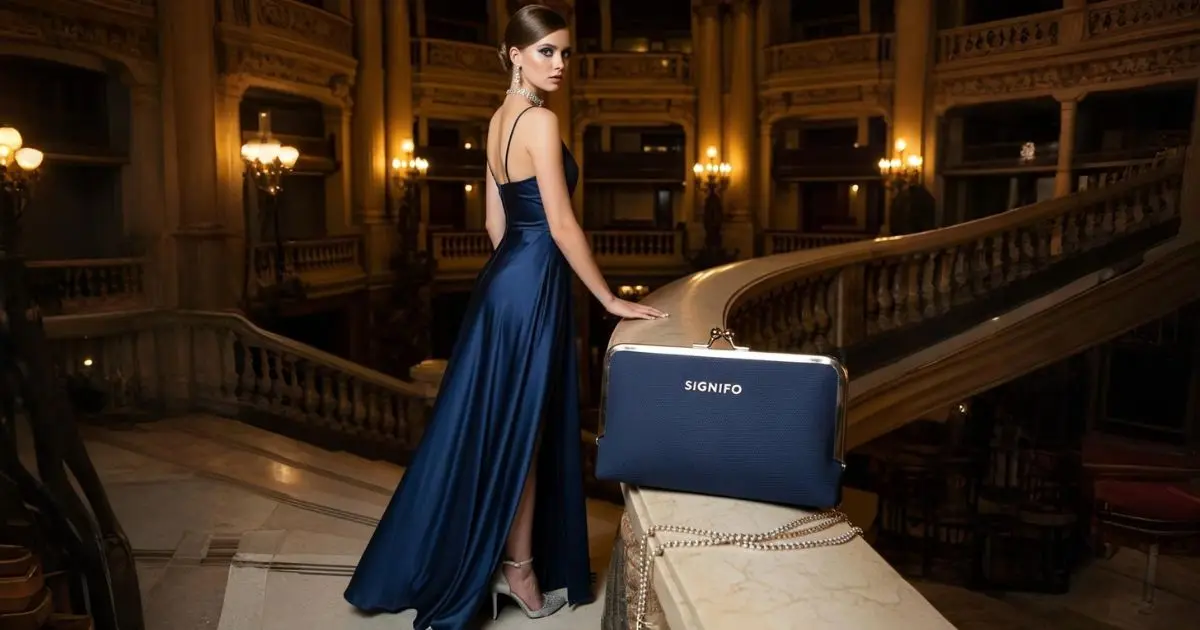 Kain Kanvas Navy Blue