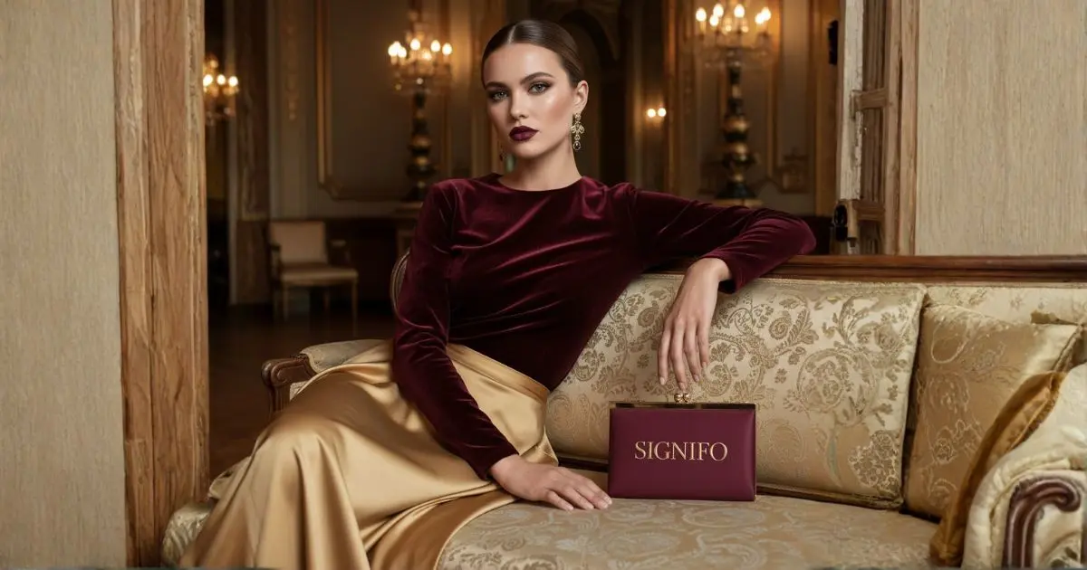 Kain Kanvas Maroon Red