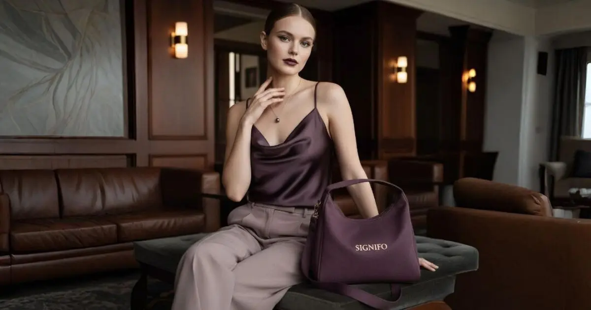 Kain Kanvas Aubergine Purple