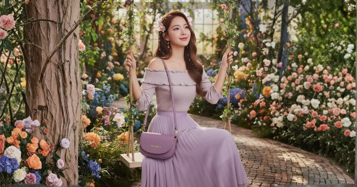 Kain Kanvas Lavender Purple