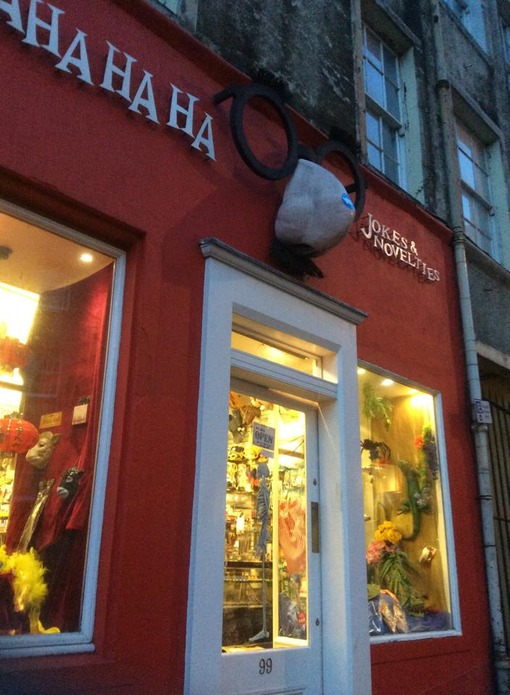 Shop in Edinburgh, Scotland, United Kingdom