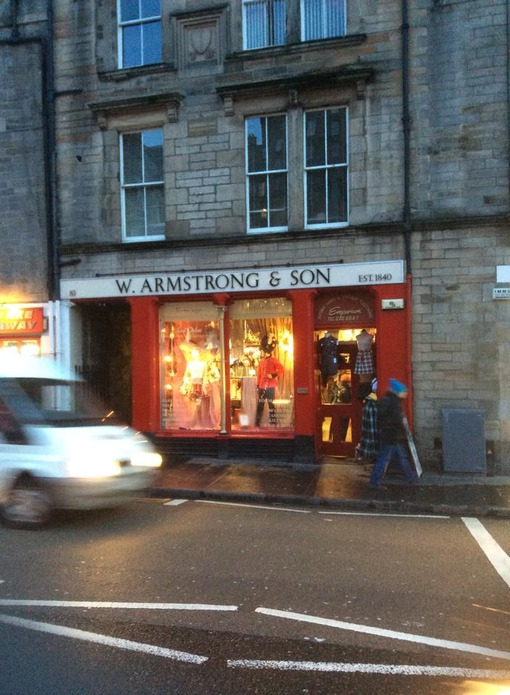 Shop in Edinburgh, Scotland, United Kingdom