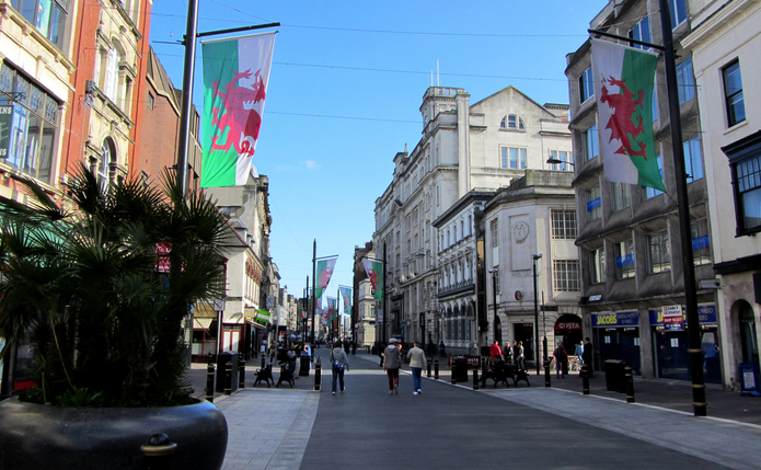 Inspiration in Cardiff, Wales, United Kingdom