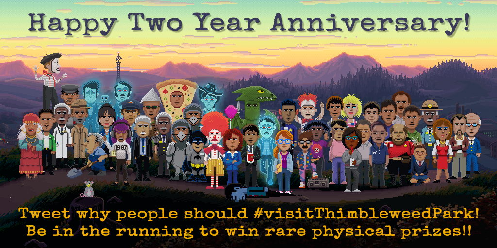 thimbleweed park achievements