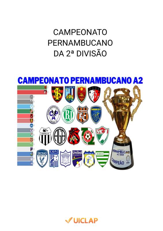 CAMPEONATO PERNAMBUCANO DA 2 DIVISÃO