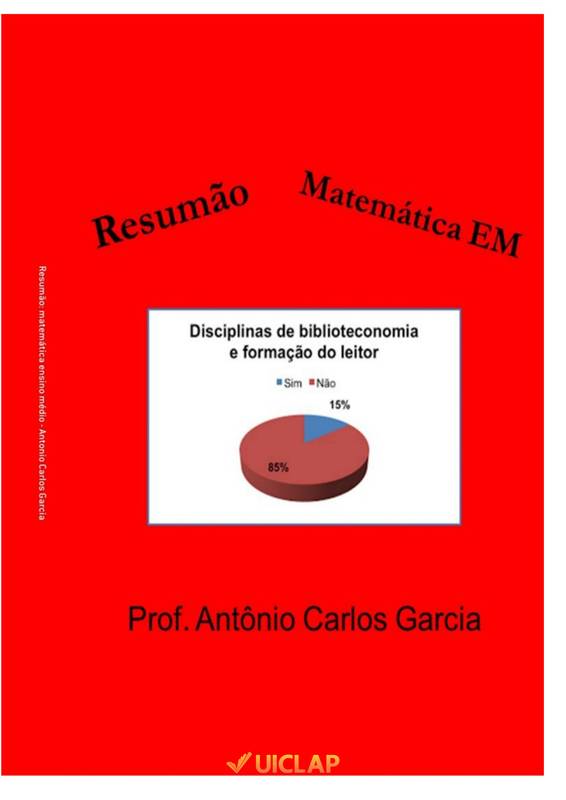 RESUMÃO: MATEMÁTICA ENSINO MÉDIO