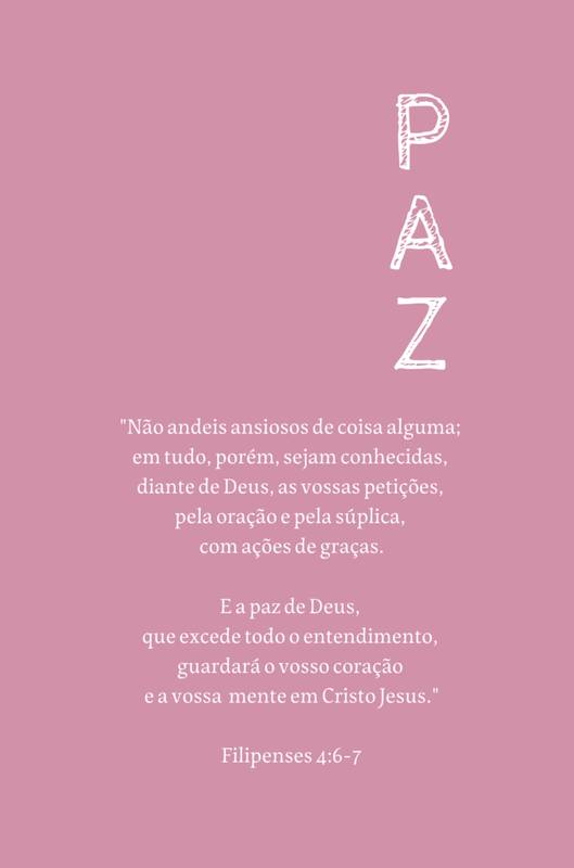 Paz - Caderno Pautado