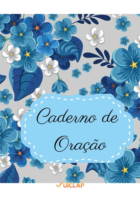 Caderno de Oração