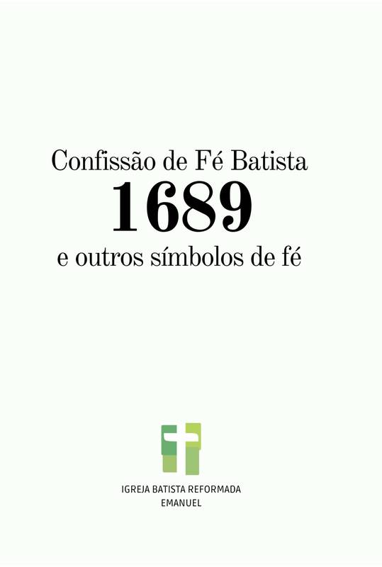 Confissão de Fé Batista 1689