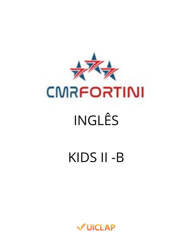 Inglês Kids II B