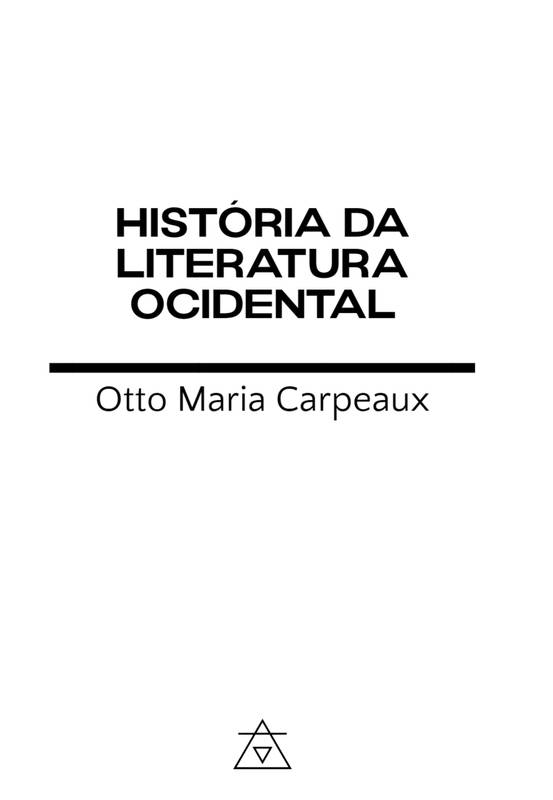 História da Literatura Ocidental