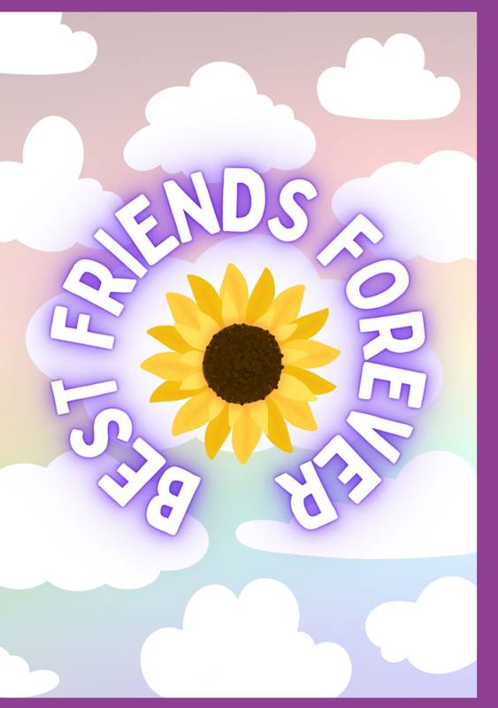 CADERNO BEST FRIENDS FOREVER