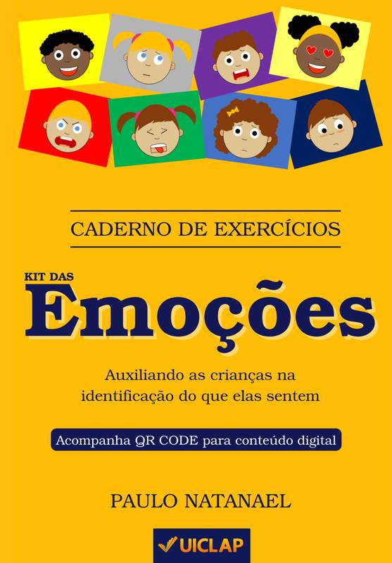 KIT DAS EMOÇÕES (livro colorido)