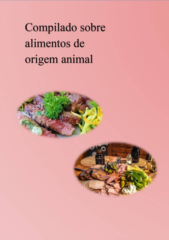 Compilado sobre alimentos de origem Animal