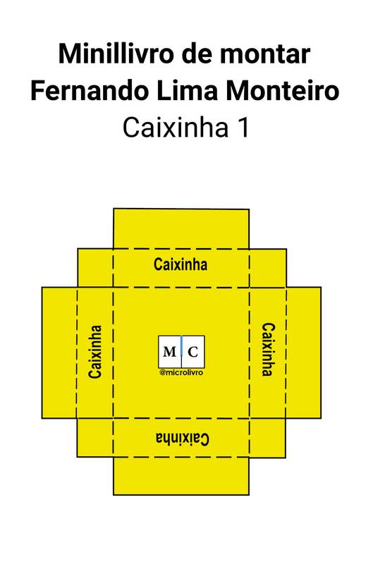 Minilivro e caixinhas de montar