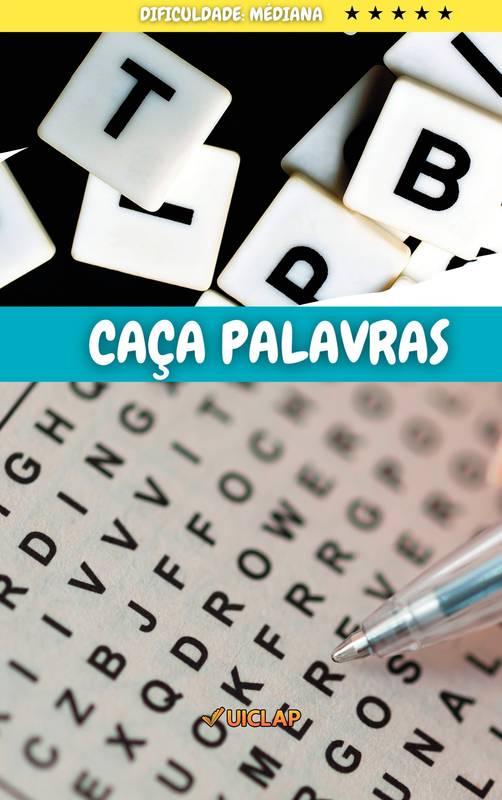 Desafie seu cérebro Caça Palavras - Livro de Jogos para Adultos e Crianças | Aprenda Novas Palavras e Melhore sua Concentração