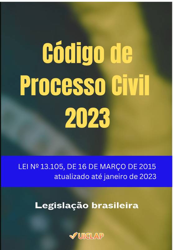 Código de Processo Civil  2023