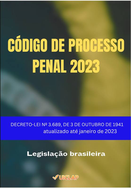 Código de Processo Penal  2023