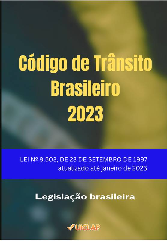 Código de Trânsito Brasileiro 2023