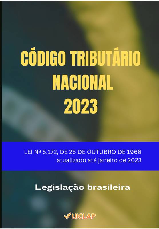 CÓDIGO TRIBUTÁRIO NACIONAL