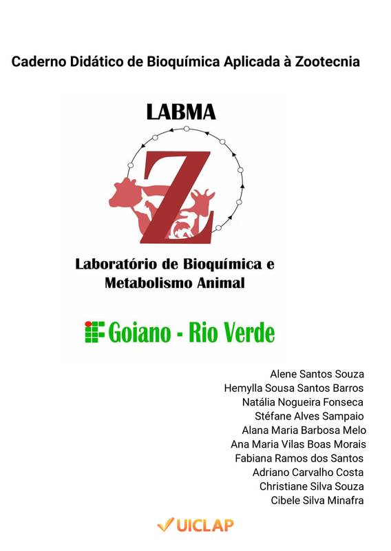 Caderno Didático de Bioquímica Aplicada à Zootecnia