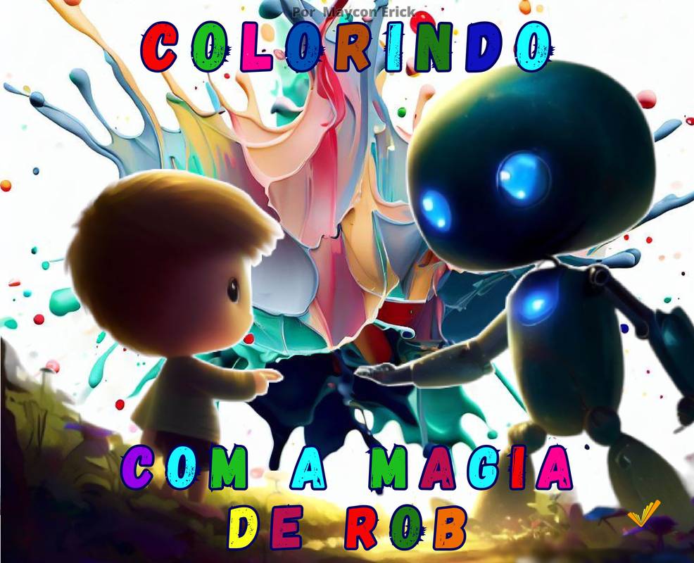 COLORINDO COM A MAGIA DE ROB