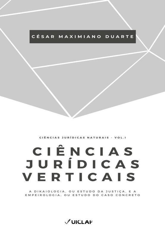 Ciências Jurídicas Naturais - Volume I