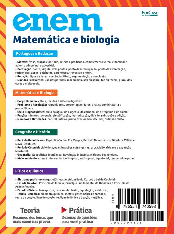 LIVE 73 - PROBABILIDADE NO ENEM - LISTA DE EXERCÍCIOS - Enem