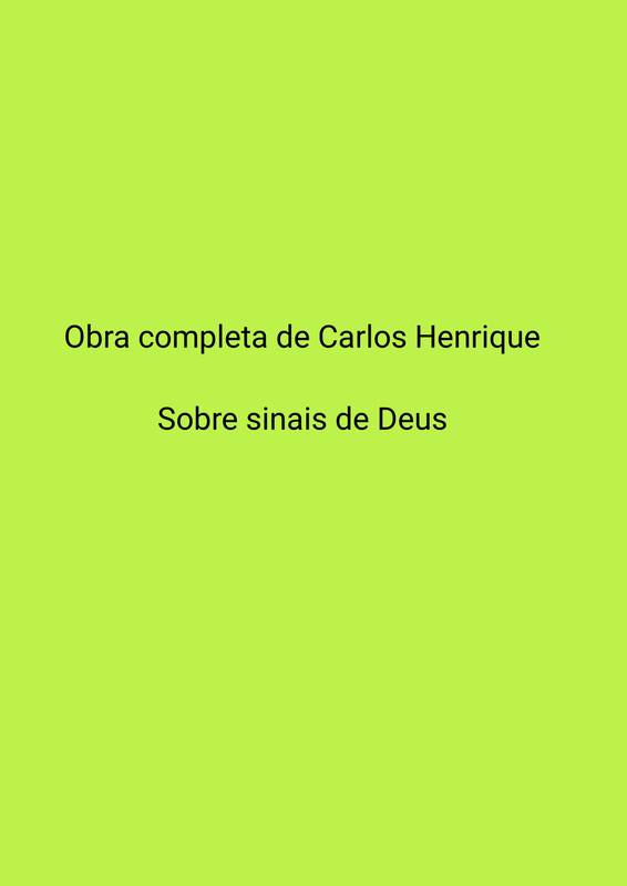 Obra completa de Carlos Henrique