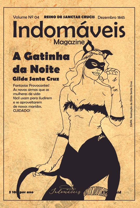 A Gatinha da Noite: Indomáveis Magazine Vol. 04