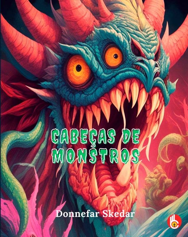 Cabeças de Monstros (Livro de colorir para adultos)