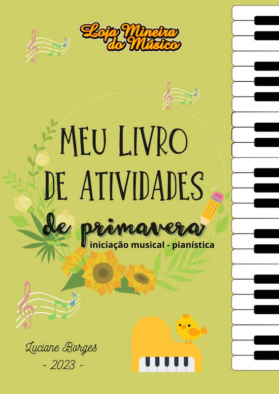 Meu livro de atividades de primavera